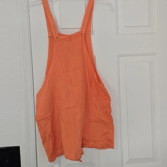 Cupshe Orange Romper Sz Xs Nwt - Picture 4 of 4